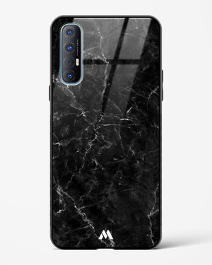 Portoro Black Marble Glass Case Phone Cover (Oppo)