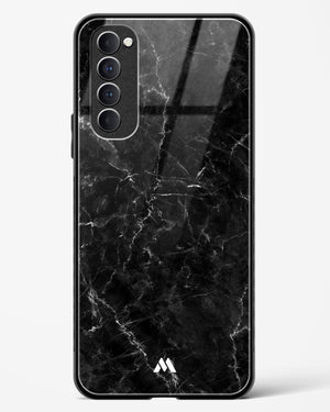Portoro Black Marble Glass Case Phone Cover-(Oppo)