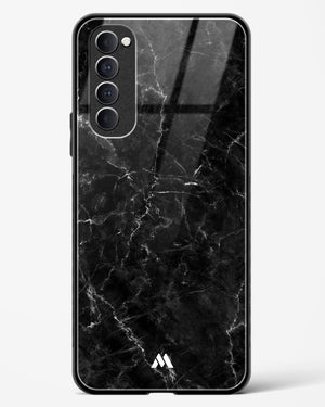 Portoro Black Marble Glass Case Phone Cover (Oppo)