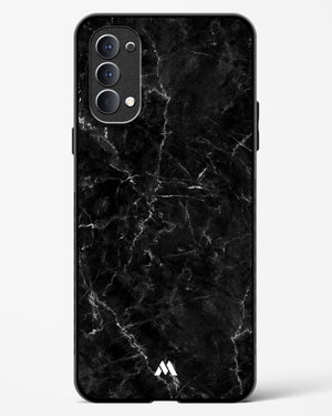 Portoro Black Marble Glass Case Phone Cover (Oppo)