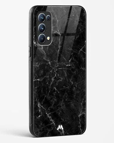 Portoro Black Marble Glass Case Phone Cover (Oppo)