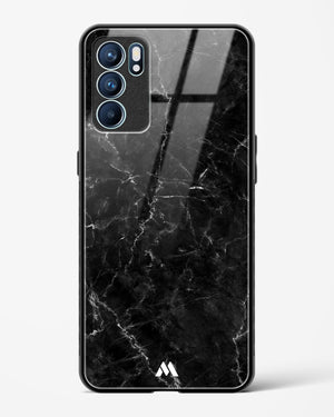 Portoro Black Marble Glass Case Phone Cover (Oppo)