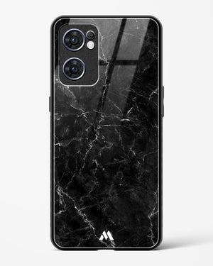 Portoro Black Marble Glass Case Phone Cover (Oppo)