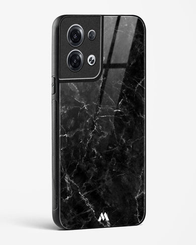 Portoro Black Marble Glass Case Phone Cover (Oppo)