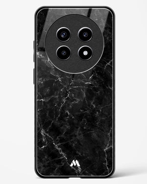 Portoro Black Marble Glass Case Phone Cover (Realme)