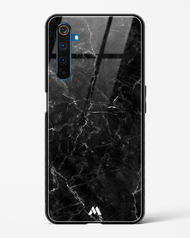 Portoro Black Marble Glass Case Phone Cover (Realme)