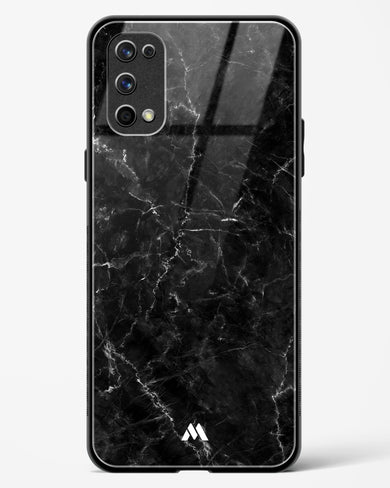 Portoro Black Marble Glass Case Phone Cover (Realme)