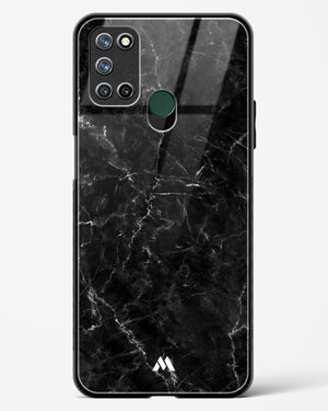 Portoro Black Marble Glass Case Phone Cover (Realme)