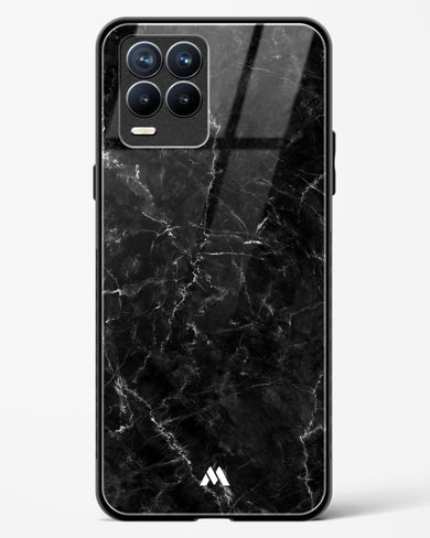Portoro Black Marble Glass Case Phone Cover (Realme)