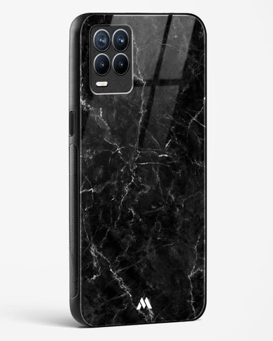Portoro Black Marble Glass Case Phone Cover (Realme)