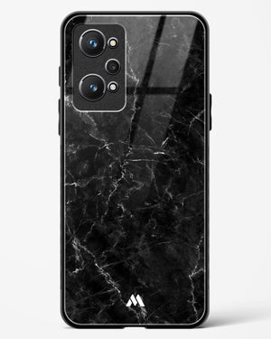 Portoro Black Marble Glass Case Phone Cover (Realme)