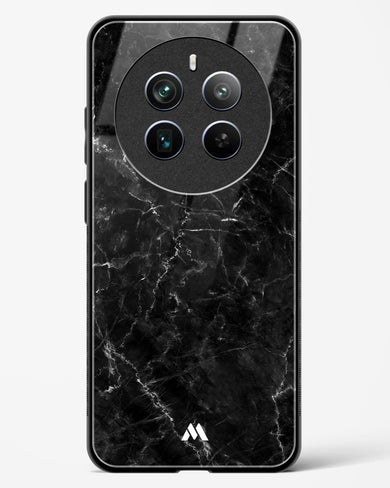 Portoro Black Marble Glass Case Phone Cover (Realme)