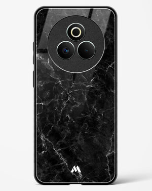 Portoro Black Marble Glass Case Phone Cover (Realme)