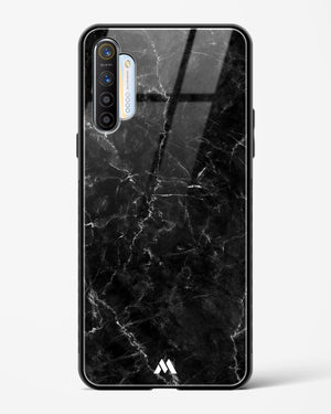 Portoro Black Marble Glass Case Phone Cover (Realme)