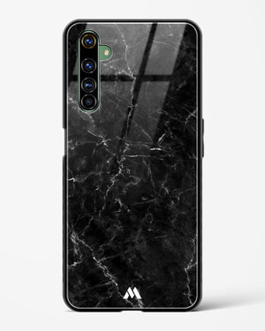 Portoro Black Marble Glass Case Phone Cover (Realme)