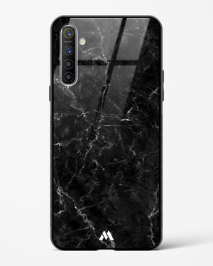 Portoro Black Marble Glass Case Phone Cover (Realme)