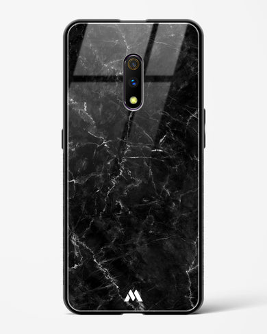 Portoro Black Marble Glass Case Phone Cover (Realme)