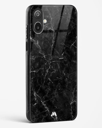 Portoro Black Marble Glass Case Phone Cover (Samsung)