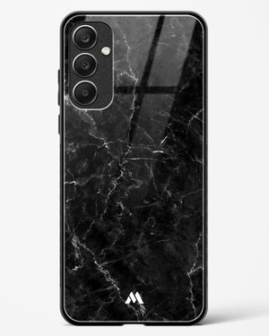 Portoro Black Marble Glass Case Phone Cover (Samsung)