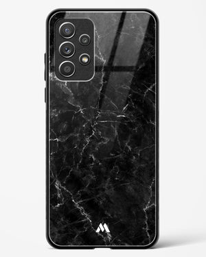 Portoro Black Marble Glass Case Phone Cover (Samsung)