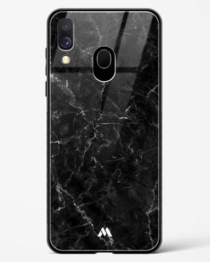 Portoro Black Marble Glass Case Phone Cover (Samsung)