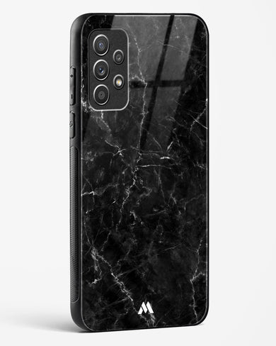 Portoro Black Marble Glass Case Phone Cover (Samsung)