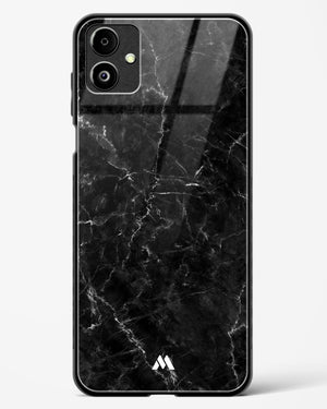 Portoro Black Marble Glass Case Phone Cover (Samsung)