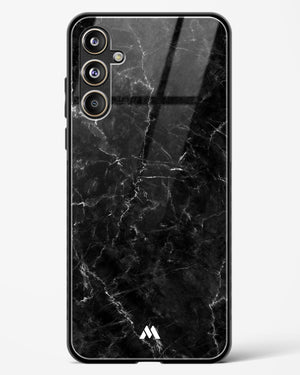 Portoro Black Marble Glass Case Phone Cover (Samsung)