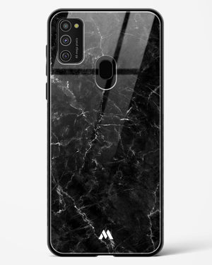 Portoro Black Marble Glass Case Phone Cover (Samsung)