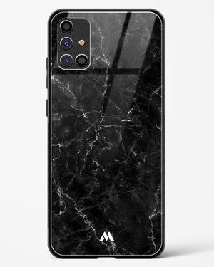 Portoro Black Marble Glass Case Phone Cover (Samsung)