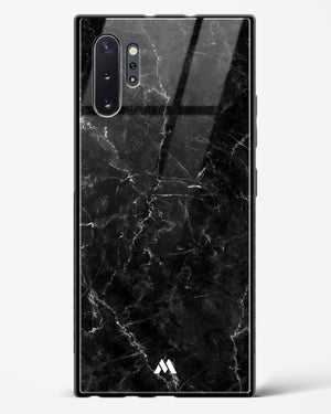 Portoro Black Marble Glass Case Phone Cover (Samsung)