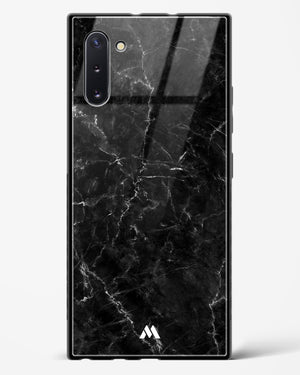 Portoro Black Marble Glass Case Phone Cover (Samsung)