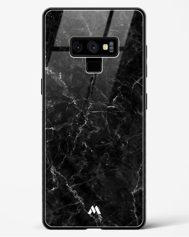 Portoro Black Marble Glass Case Phone Cover (Samsung)