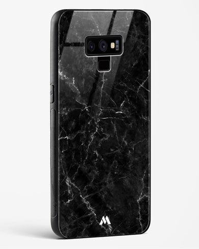 Portoro Black Marble Glass Case Phone Cover (Samsung)