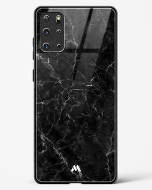 Portoro Black Marble Glass Case Phone Cover-(Samsung)