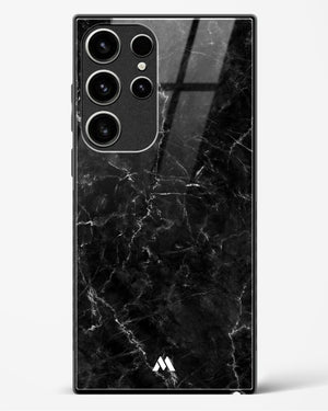 Portoro Black Marble Glass Case Phone Cover (Samsung)