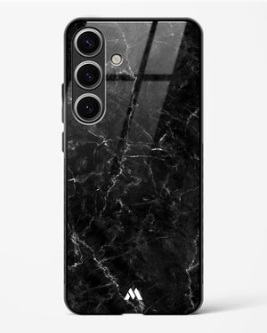 Portoro Black Marble Glass Case Phone Cover (Samsung)