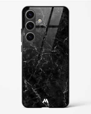 Portoro Black Marble Glass Case Phone Cover (Samsung)