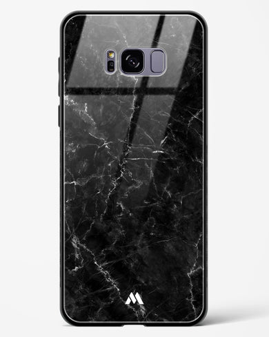 Portoro Black Marble Glass Case Phone Cover (Samsung)