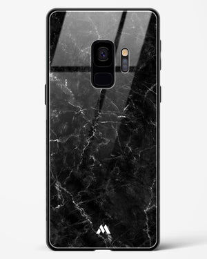 Portoro Black Marble Glass Case Phone Cover (Samsung)