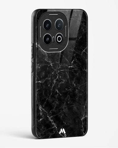 Portoro Black Marble Glass Case Phone Cover (Vivo)