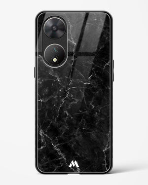 Portoro Black Marble Glass Case Phone Cover (Vivo)