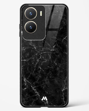 Portoro Black Marble Glass Case Phone Cover (Vivo)