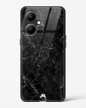 Portoro Black Marble Glass Case Phone Cover (Vivo)
