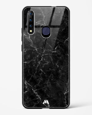 Portoro Black Marble Glass Case Phone Cover (Vivo)