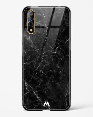 Portoro Black Marble Glass Case Phone Cover (Vivo)
