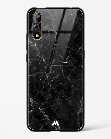 Portoro Black Marble Glass Case Phone Cover (Vivo)
