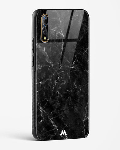 Portoro Black Marble Glass Case Phone Cover (Vivo)