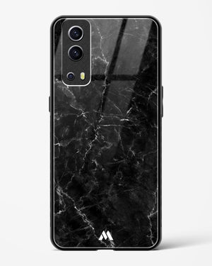Portoro Black Marble Glass Case Phone Cover (Vivo)