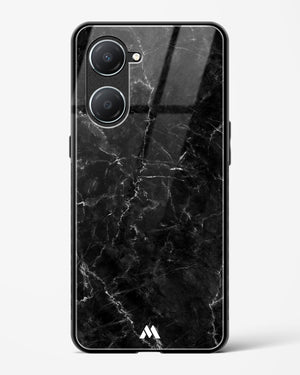 Portoro Black Marble Glass Case Phone Cover (Vivo)